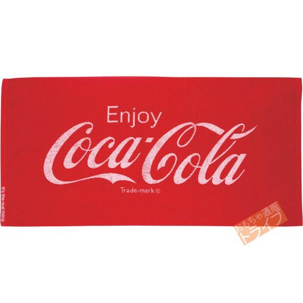 ジャガード バスタオル コカ・コーラ レジャータオル M COC800A ネコポス対応品 | 