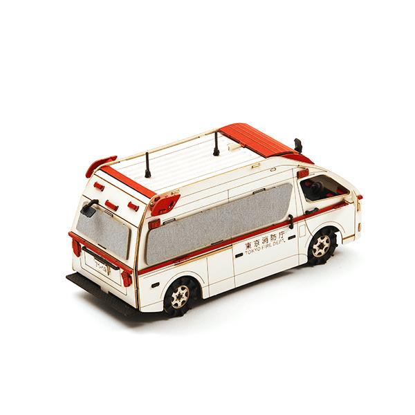 ペーパークラフト カーズクラフト 救急車 CC-E3 ネコポス対応品 654269 |  | 04