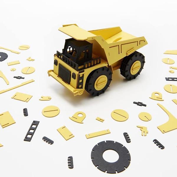 ペーパークラフト カーズクラフト ダンプトラック  CC-K1 ネコポス対応品 654009 |  | 02