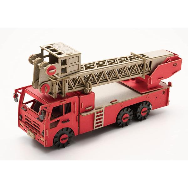 ペーパークラフト カーズクラフト はしご車  CC-E1 ネコポス対応品 654214 |  | 02