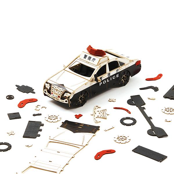 ペーパークラフト カーズクラフト パトカー CC-E2 ネコポス対応品 654252 |  | 02