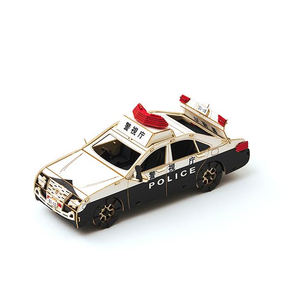 ペーパークラフト カーズクラフト パトカー CC-E2 ネコポス対応品 654252 |  | 03