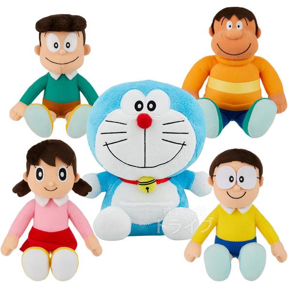 ドラえもん ぬいぐるみ M 5体 セット のび太 しずかちゃん スネ夫