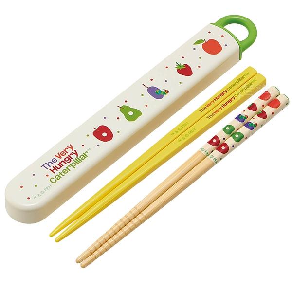 はらぺこあおむし 竹安全箸 抗菌 箸＆箸箱セット ネコポス対応品 | 