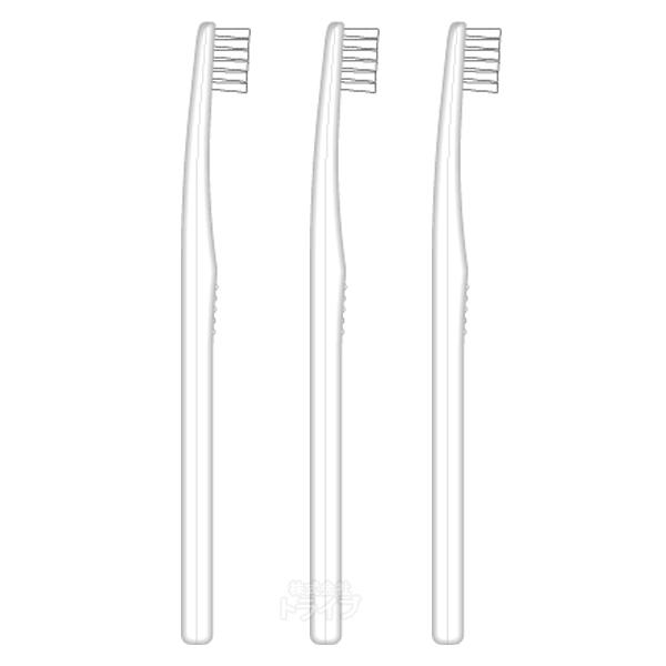 ベイビーシャーク 園児用 クリア 歯ブラシ 3本入 キャップ付 TBCR5T ネコポス対応品 575129 |  | 01