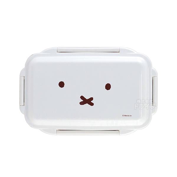 ミッフィー フェイス お弁当箱 4点ロック 仕切り付 500ml 抗菌 食洗機対応 MF638 172298 |  | 01