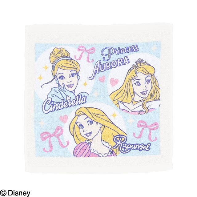 ケース付き ハンドタオル 2絵柄組 ディズニー プリンセス キラキラピンク 899672 置配対応 |  | 03