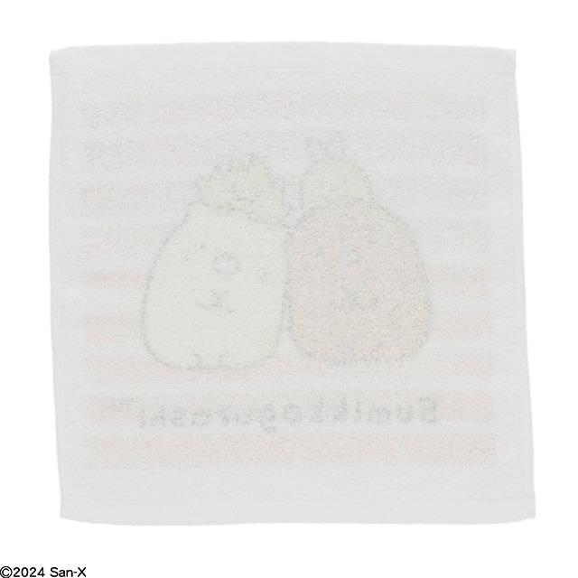 ケース付き ハンドタオル 2絵柄組 すみっコぐらし すみっコでいっしょ899726 置配対応 |  | 03