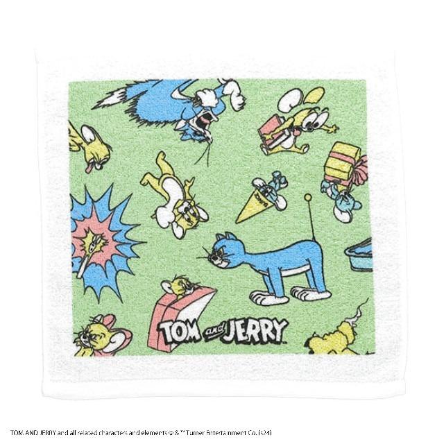 ケース付き ハンドタオル 2絵柄組 トムとジェリー ビリビリキャラクターズ 899818 |  | 01