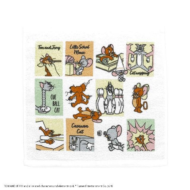 ケース付き ハンドタオル 2絵柄組 トムとジェリー ビリビリキャラクターズ 899818 |  | 02