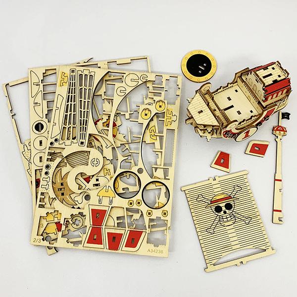 ワンピース　キグミ　ki-gu-mi 6種類　新品　送料込み Wooden Art ki-gu-mi ワンピース 全6種セット : おもちゃ通販