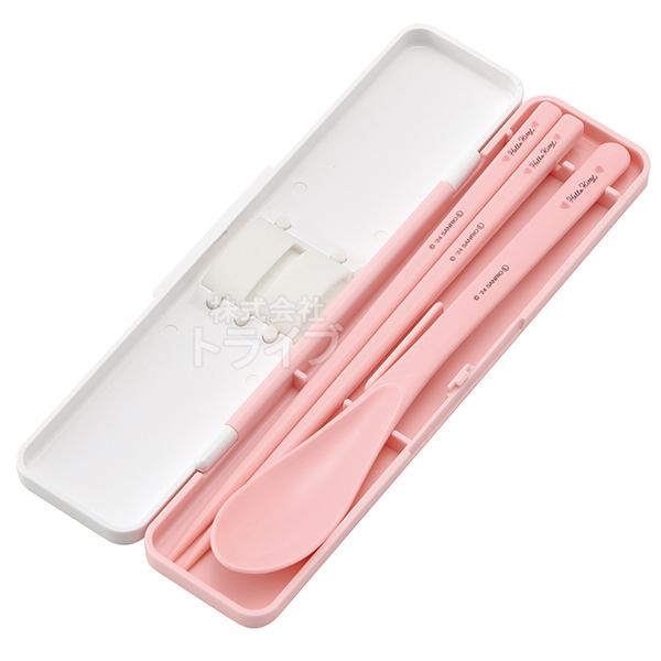 ハローキティ 水彩コスメ 音の鳴らないコンビセット 18cm 抗菌 食洗機対応 CCS3SAAG ネコポス対応品 688096 |  | 02