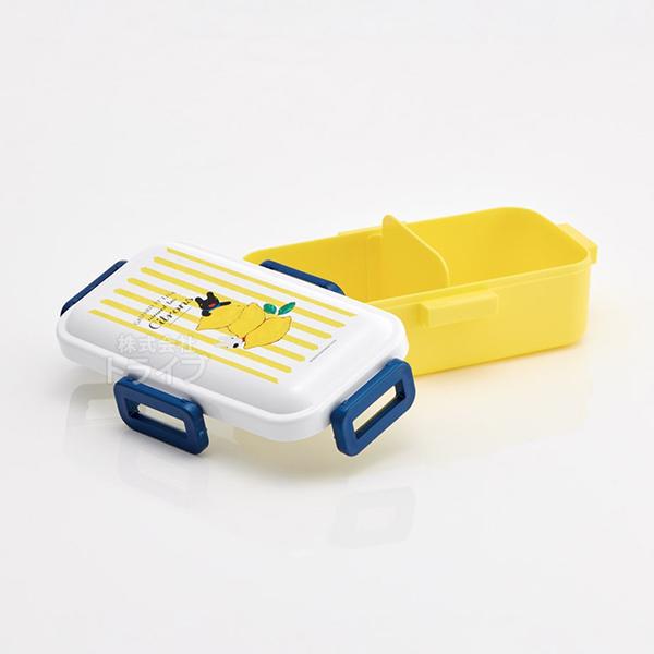 リサとガスパール レモン柄 抗菌 お弁当箱 4点ロック 仕切り付 530ml 食洗機対応 PFLB6AG 678455 |  | 01