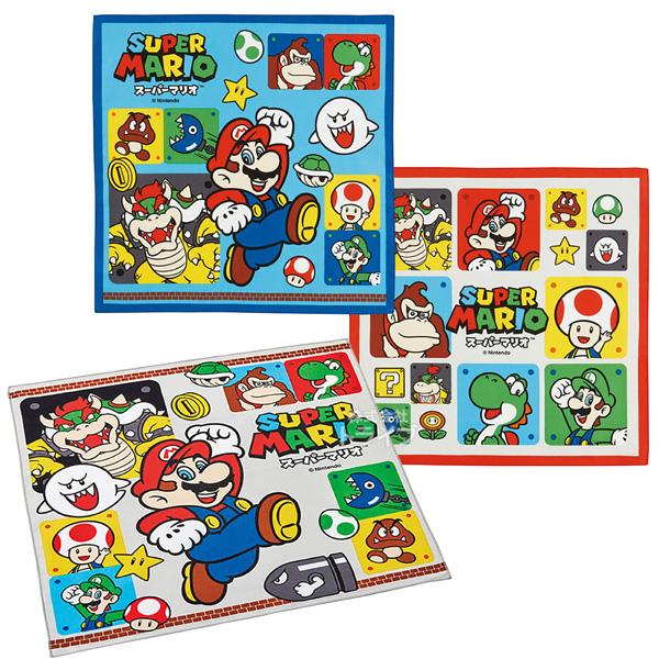 スーパーマリオ ランチクロス お買得３絵柄組 セット メール便対応品 | 