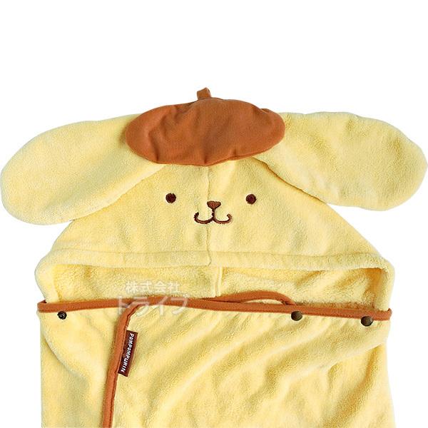ポムポムプリン 吸水速乾 フード付きバスポンチョ  594489 |  | 02