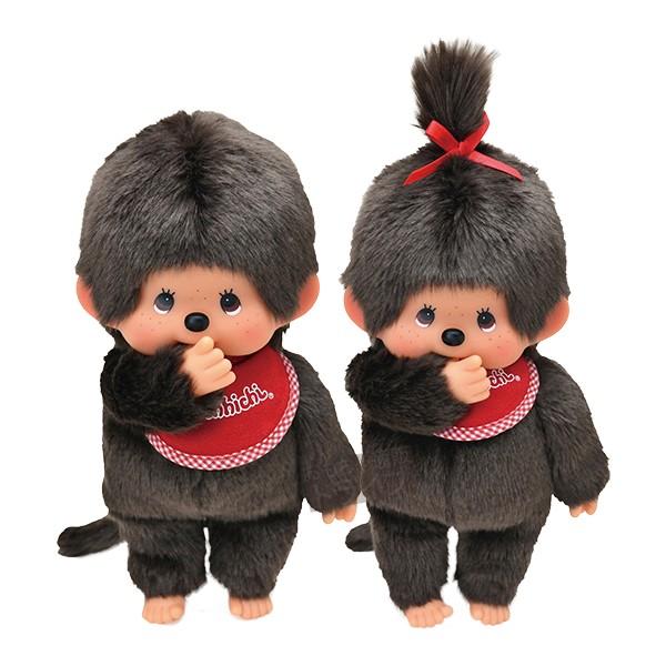 モンチッチ ぬいぐるみ プレミアムスタンダード M ブラウン 男の子