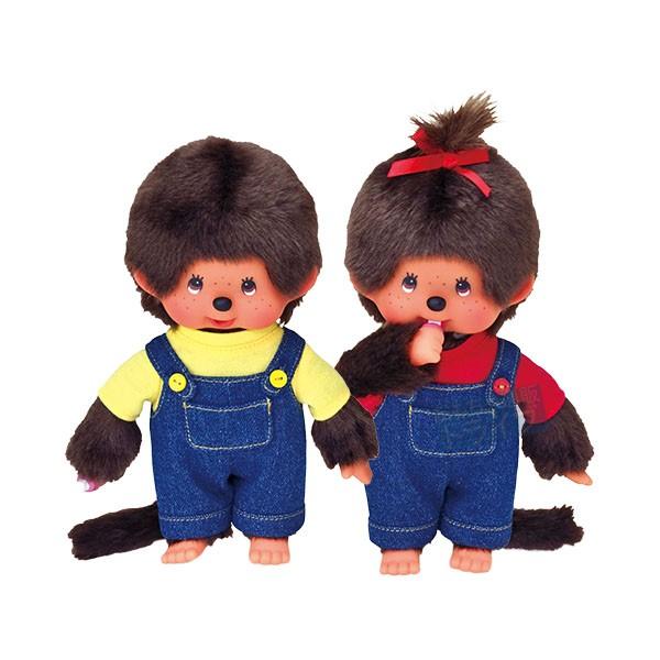 モンチッチ ぬいぐるみS オーバーオール 男の子女の子 お買得セット