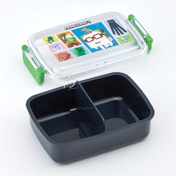 マインクラフト 26 角型お弁当箱 仕切り付 450ml 食洗機対応 RBF3AN