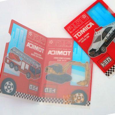 トミカ ミニポケットファイル 2絵柄組 メール便対応品 |  | 02