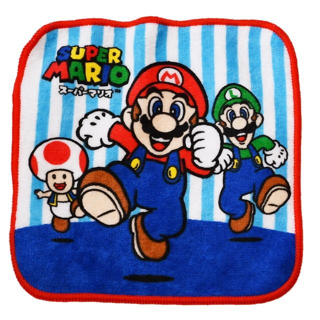 ミニタオル5絵柄組 スーパーマリオ マリオワールド ネコポス対応品 724028 |  | 01