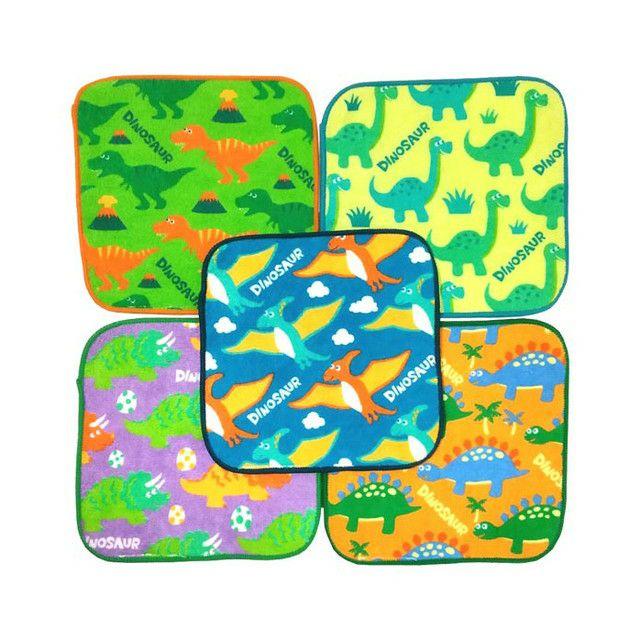 ミニタオル5絵柄組 ピッコリーノ わんぱくダイナソー ネコポス対応品 757682 | 