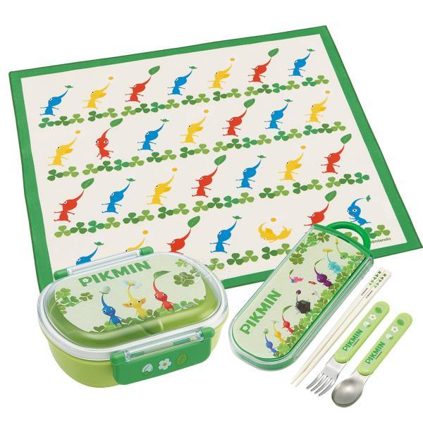 ピクミン 抗菌 お弁当箱 中子付 360ml トリオ ランチクロスセット | 