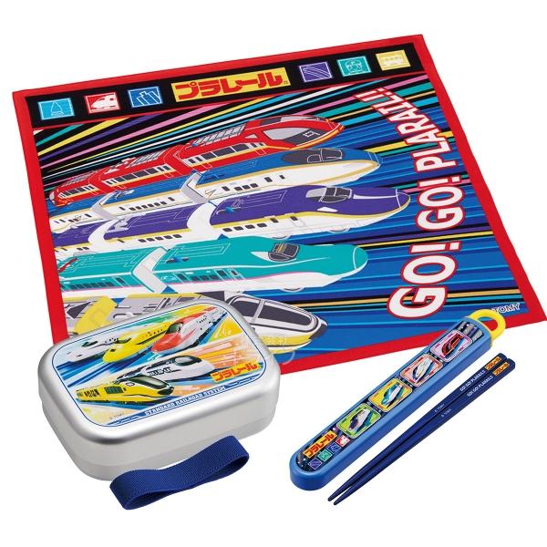 プラレール 25 アルミお弁当箱 370ml 箸＆箸箱 ランチクロスセット | 