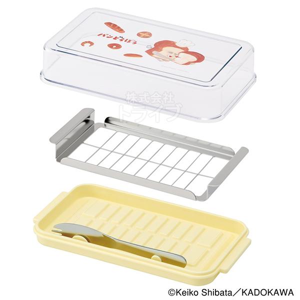 パンどろぼう カッター式 バターケース バターナイフ付 BTG2DXNN 691454 置配対応 |  | 01