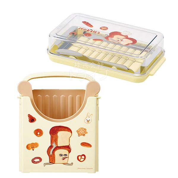 パンどろぼう バターケース 食パンカットガイド ２点セット | 