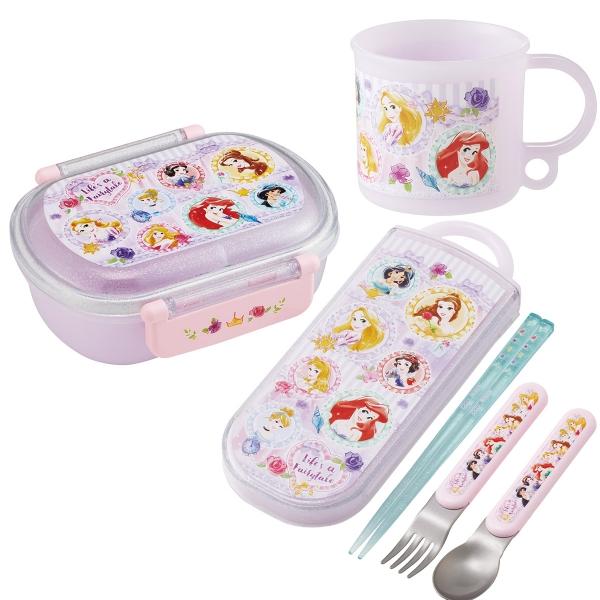 ディズニー プリンセス 26 お弁当箱 中子付 360ml トリオ コップセット | 