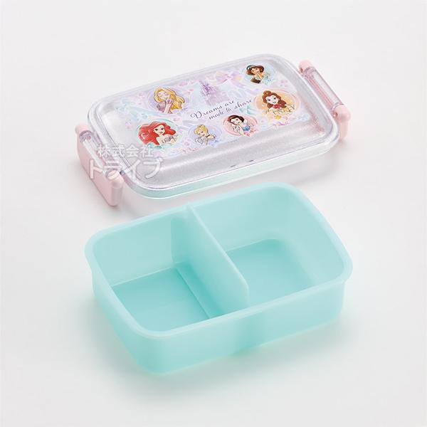 特価20％OFF]ディズニー プリンセス 25 角型お弁当箱 仕切り付 450ml
