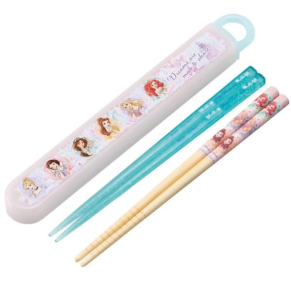 ディズニー プリンセス 竹安全箸 抗菌 箸 箸箱セット お気に入り