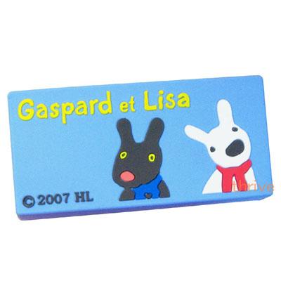 [特価50％OFF]訳あり品『経年劣化』・リサとガスパール タブレットラバージャケット ブルー ネコポス対応品 | 