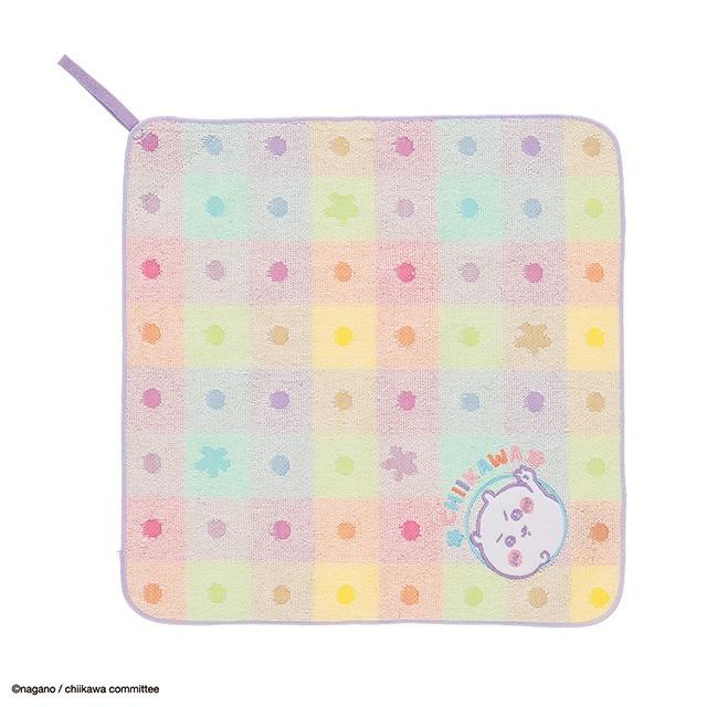 1月上旬入荷予定 ループ付きハンドタオル ちいかわ パステルドットシャワー  ネコポス対応品 000753 | 