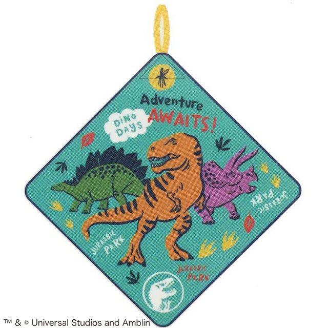 [特価50％OFF]ループ付きハンドタオル ジュラシックワールド ディノデイズ ネコポス対応品 785418 | 