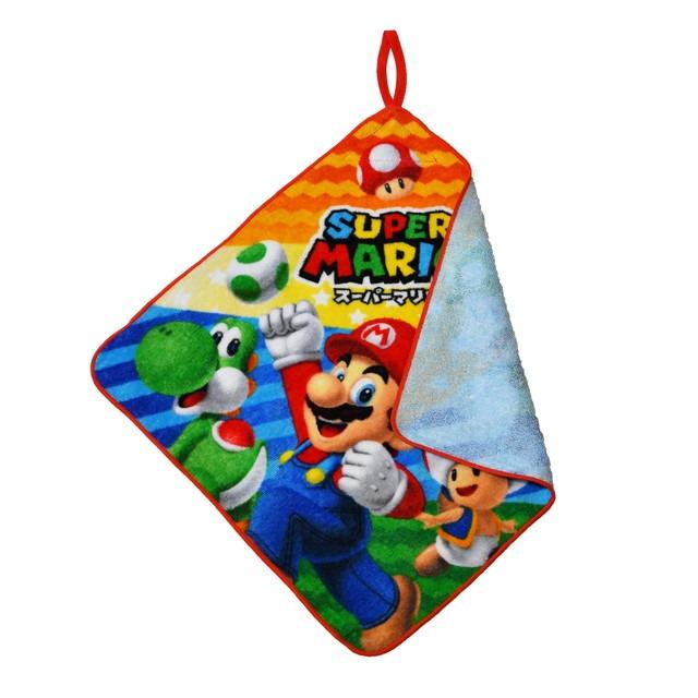 ループ付きハンドタオル スーパーマリオ アクションスター ネコポス対応品 723489 |  | 01