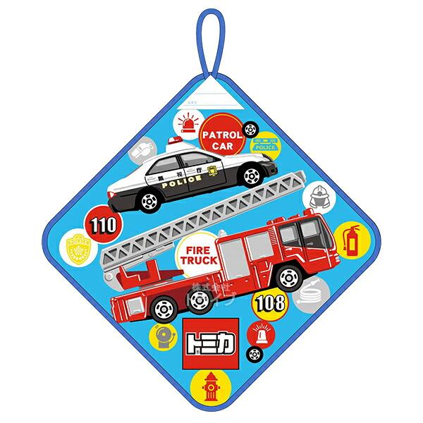 トミカ コーオペレイト ループ付き ハンドタオル お買得２枚セット ネコポス対応品 |  | 01