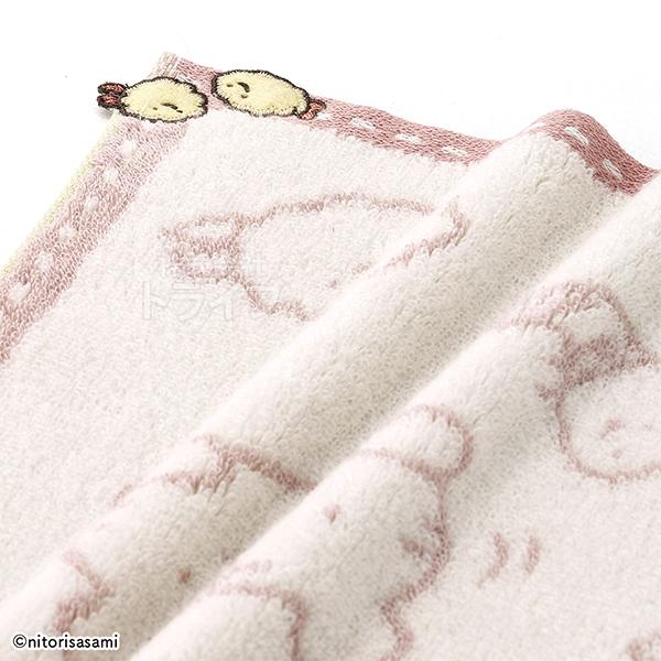 [特価50％OFF]ループ付き ウォッシュタオル 34×35cm かに爪フライとえびフライ ピンク ホワイトタイガーとブラックタイガー ネコポス対応 |  | 02