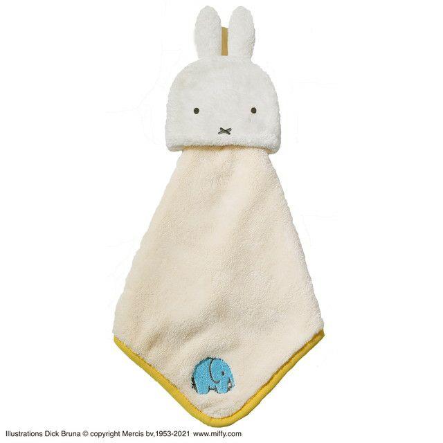 1月上旬入荷予定 ループ付き マイクロファイバー ハンドタオル ミッフィー ミッフィーとおでかけ ネコポス対応品 723786 | 