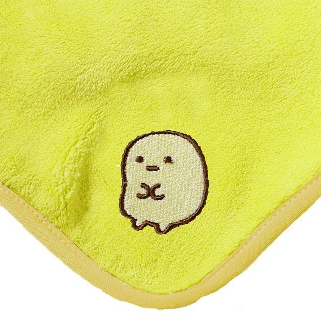 ループ付き マイクロファイバー ハンドタオル すみっコぐらし ぺんぎんとおでかけ ネコポス対応品 723755 |  | 01