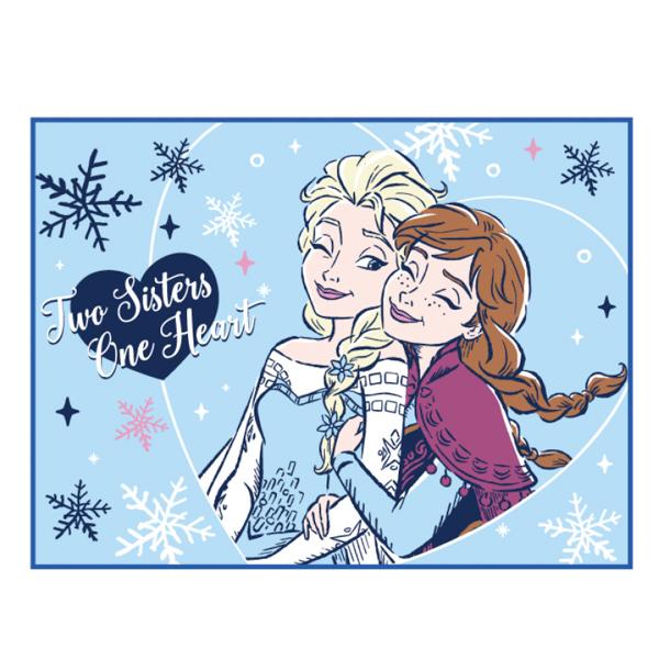 1月上旬入荷予定 レジャーシート 90×120cm アナと雪の女王 トゥーシスターズワンハート  ネコポス対応品 042715 | 