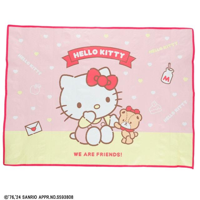 レジャーシート 90×120cm ハローキティ キティとおともだち ネコポス対応品 901948 | 