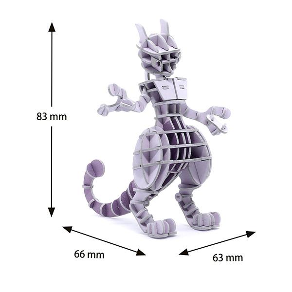 Paper Art si-gu-mi PLUS ポケットモンスター ミュウツー メール Paper Art si-gu-mi PLUS ポケットモンスター ミュウツー メール