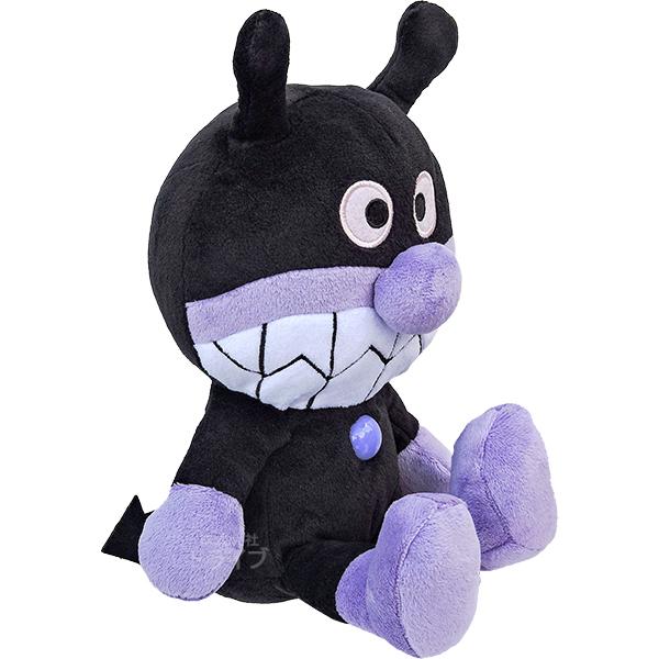 それいけ アンパンマン ふわりんスマイル ぬいぐるみ S plus ばいきんまん 782312 置配対応 |  | 01