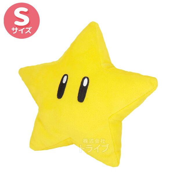 スーパーマリオ ぬいぐるみ S アイテム 4点 セット キノコ 1UP