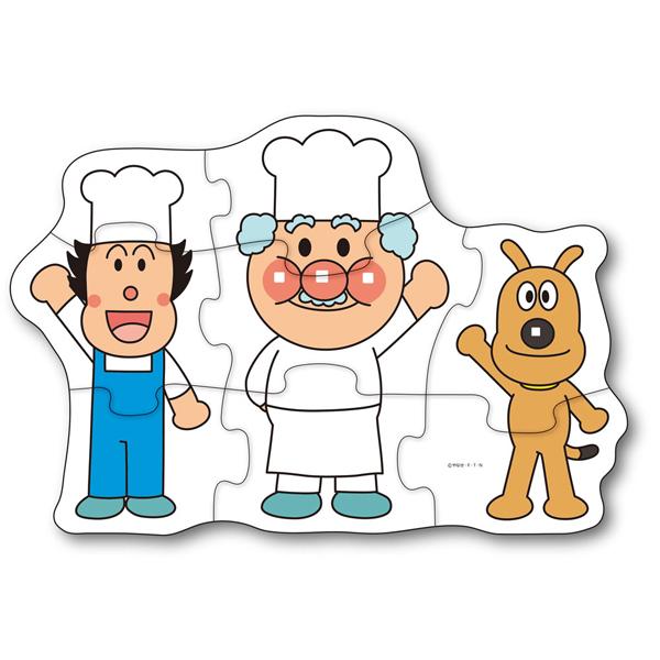 アンパンマン はじめてのジグソーパズル ステップ2 バイオレット E 068885 |  | 01