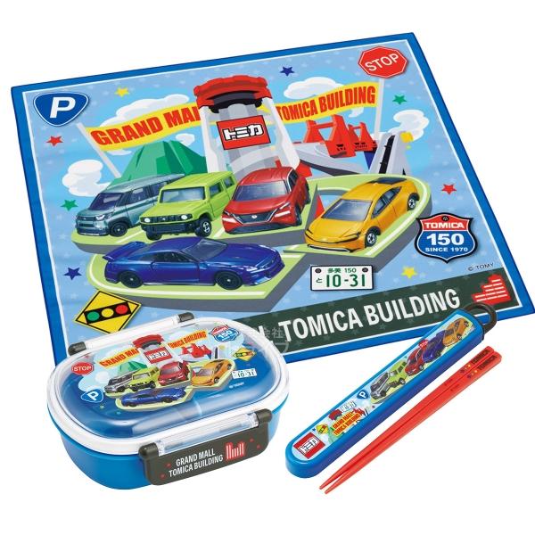 トミカ 26 お弁当箱 中子付 360ml 箸＆箸箱 ランチクロスセット | 