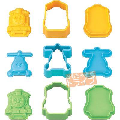 [特価50％OFF]きかんしゃトーマス おにぎり 押し型 3個セットトーマス パーシー ハロルド LS-4 071867 | 