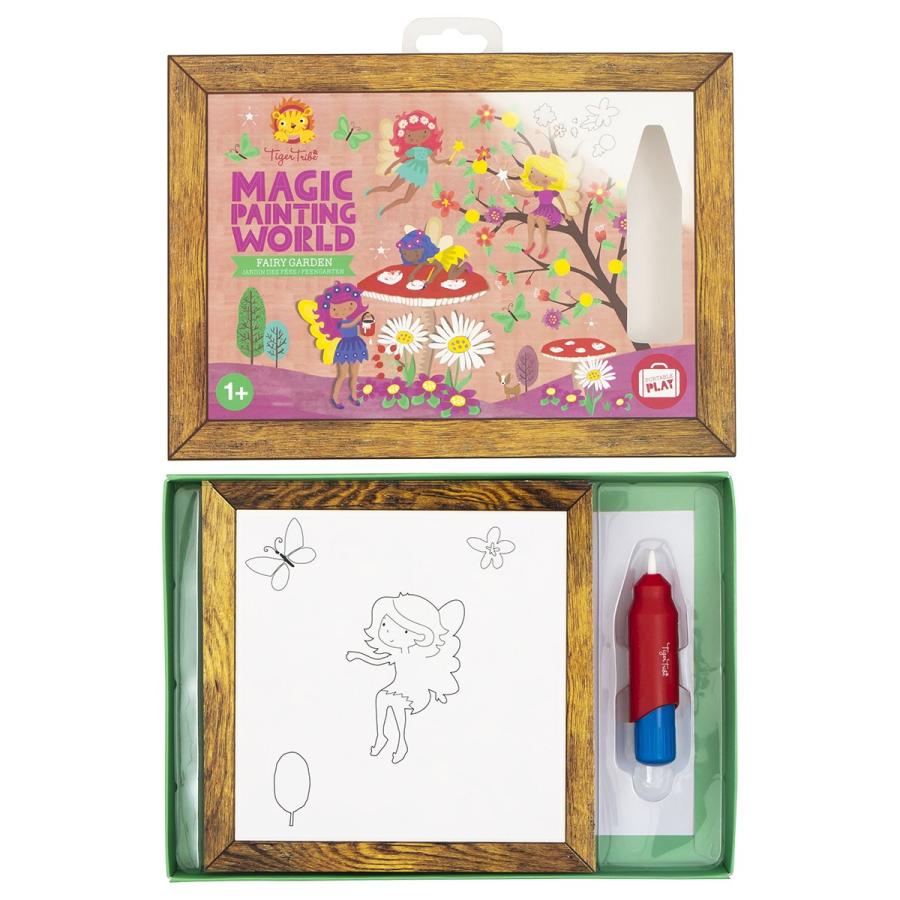 タイガートライブ 水で浮き出るマジックペイント フェアリーガーデン Tt 14 021 おもちゃ通販 トライブ 通販 Yahoo ショッピング