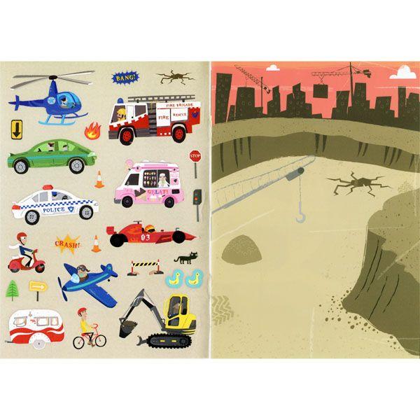 タイガートライブ シール絵本 乗り物  ネコポス対応品 |  | 01